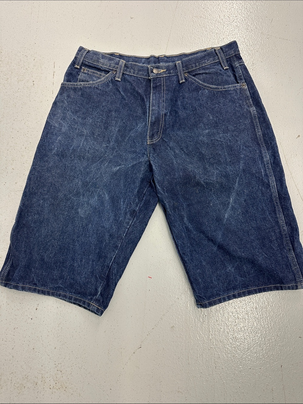 Dickies Dark Blue Denim Shorts